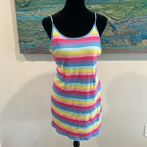 Neon rainbow dress